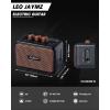 imageLeo Jaymz 39quot Full Size ST Style Electric Guitar Starter Kit with SSH Pickup 5W Portable Amp Tuner Gig Bag Strap ampamp Accessories Red FlameBlue Ocean 5W