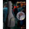 imageLeo Jaymz 39quot Full Size ST Style Electric Guitar Starter Kit with SSH Pickup 5W Portable Amp Tuner Gig Bag Strap ampamp Accessories Red FlameCherry Sunburst