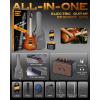 imageLeo Jaymz 39quot Full Size ST Style Electric Guitar Starter Kit with SSH Pickup 5W Portable Amp Tuner Gig Bag Strap ampamp Accessories Red FlameCherry Sunburst