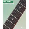 imageLeo Jaymz 39quot Full Size ST Style Electric Guitar Starter Kit with SSH Pickup 5W Portable Amp Tuner Gig Bag Strap ampamp Accessories Red FlameGreen Ocean 5W