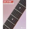 imageLeo Jaymz 39quot Full Size ST Style Electric Guitar Starter Kit with SSH Pickup 5W Portable Amp Tuner Gig Bag Strap ampamp Accessories Red FlameRed Flame 5W