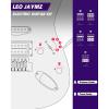 imageLeo Jaymz 39quot Full Size ST Style Electric Guitar Starter Kit with SSH Pickup 5W Portable Amp Tuner Gig Bag Strap ampamp Accessories Red FlameViolet Ocean 5W