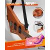 imageLeo Jaymz DIY Electric Bass Guitar Kits Roasted Ash BodyRoasted Maple Neck and Laurel Wood Fingerboard  Fully Components Included IB 4StringsAX