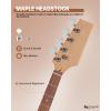 imageLeo Jaymz DIY Electric Bass Guitar Kits Roasted Ash BodyRoasted Maple Neck and Laurel Wood Fingerboard  Fully Components Included IB 4StringsJB