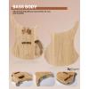 imageLeo Jaymz DIY Electric Bass Guitar Kits Roasted Ash BodyRoasted Maple Neck and Laurel Wood Fingerboard  Fully Components Included IB 4StringsRB