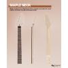 imageLeo Jaymz DIY Electric Guitar Kits with Mahogany Body and Maple Neck  Ebony Fingerboard and All Components Included PS7V