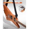 imageLeo Jaymz DIY Electric Guitar Kits with Mahogany Body and Maple Neck  Ebony Fingerboard and All Components Included PSAX