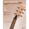 imageLeo Jaymz DIY Electric Guitar Kits with Mahogany Body and Maple Neck  Ebony Fingerboard and All Components Included PSDC
