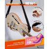 imageLeo Jaymz DIY Electric Guitar Kits with Mahogany Body and Maple Neck  Ebony Fingerboard and All Components Included PSLP Hollow