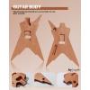 imageLeo Jaymz DIY Electric Guitar Kits with Mahogany Body and Maple Neck  Ebony Fingerboard and All Components Included PSMLX