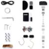 imageLeo Jaymz DIY Electric Guitar Kits with Mahogany Body and Maple Neck  Ebony Fingerboard and All Components Included PSTLM