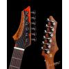 imageLeo Jaymz Electric Guitar Monsoon Deluxe Series Reverse Headstock Mahogany Body Roasted Maple Neck Rosewood Fretboard CaseAbstract DeluxeRed