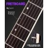 imageLeo Jaymz Electric Guitar Monsoon SeriesReverse HeadstockMahogany BodyRoasted Maple NeckRosewood FretboardLocking TunersRounded End FretsAlnicoV PickupsFixed Bridge Blue BurlViolet Ocean