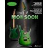 imageLeo Jaymz Electric Guitar Monsoon SeriesReverse HeadstockMahogany BodyRoasted Maple NeckRosewood FretboardLocking TunersRounded End FretsAlnicoV PickupsFixed Bridge Blue BurlGreen Flame