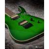 imageLeo Jaymz Electric Guitar Monsoon SeriesReverse HeadstockMahogany BodyRoasted Maple NeckRosewood FretboardLocking TunersRounded End FretsAlnicoV PickupsFixed Bridge Blue BurlGreen Flame