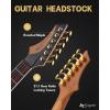 imageLeo Jaymz Electric Guitar Monsoon SeriesReverse HeadstockMahogany BodyRoasted Maple NeckRosewood FretboardLocking TunersRounded End FretsAlnicoV PickupsFixed Bridge Blue BurlMatte Black