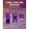 imageLeo Jaymz GuitarBass Effects Pedal Amplifier Simulation with 32 Presets and Advanced EQ IR Cab Simulator