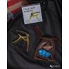 imageLeo Jaymz Heavy Duty Guitar Capo for AcousticElectric Guitars Guitar Clip made of Zinc Alloy Metal Guitar Clamp for Bass Classical Guitar Ukulele MandolinBanjo Blackish GreenGold