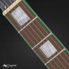 imageLeo Jaymz SC Series Electric Guitar  Mahogany Body Laurel Fingerboard Dual Humbuckers Stainless Steel Frets TuneOMatic Bridge C Neck 181 Tuners SkullBlack Green