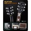 imageLeo Jaymz SC Series Electric Guitar  Mahogany Body Laurel Fingerboard Dual Humbuckers Stainless Steel Frets TuneOMatic Bridge C Neck 181 Tuners SkullSkull