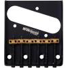 imageWilkinson WOT01 218 inch54mm Vintage Telecaster Guitar Bridge Brass 3Saddles Fixed Bridge for TL Style Electric Guitar WOT01 BlackWOT02 Black