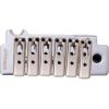 imageWilkinson WOV07 2116 inch 2Point ST Guitar Tremolo Bridge for American Standard Strat Electric Guitar WOV07 BlackWOV10 Chrome
