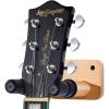 imageLeo Jaymz Guitar Wall Mount  Solid Wood Wall Hook Holder Stand with Screws for Acoustic Electric Banjo Bass Mandolin