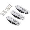 imageWilkinson M Series WOVS Ceramic Single Coil Pickups SSS Set for ST Stratocaster style electric guitarWOVS BlackWOVAS White