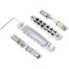 imageWilkinson TuneOMatic Wide Type LPSG Guitar Bridge for Les Paul Style Electric GuitarWOGB2 Chrome