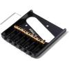 imageWilkinson WOT01 218 inch54mm Vintage Telecaster Guitar Bridge Brass 3Saddles Fixed Bridge for TL Style Electric Guitar WOT01 BlackWOT02 Black