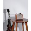imageLeo Jaymz 15W Portable Electric Guitar Amp with BT Rechargeable Battery Builtin Effects Reverb Overdrive EQ Woodgrain Finish and 635mm Headphone Jack AG15AG15