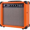 imageLeo Jaymz 20W Electric Guitar Amplifier  Clean and Distortion Channel  3 Band Equalization and CD Line Input  Recording Studio Practice Room Small Courtyard 65quot BlackOrange