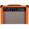 imageLeo Jaymz 20W Electric Guitar Amplifier  Clean and Distortion Channel  3 Band Equalization and CD Line Input  Recording Studio Practice Room Small Courtyard 65quot BlackOrange