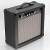 imageLeo Jaymz 20W Electric Guitar Amplifier  Clean and Distortion Channel  3 Band Equalization and CD Line Input  Recording Studio Practice Room Small Courtyard 65quot BlackBlack