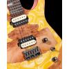 imageLeo Jaymz Electric Guitar Hurricane Deluxe Series Mahogany Body Roasted Maple Neck Rosewood Fretboard Locking Tuners Rounded Frets Case andYellow Natural DeluxeYellow Natural Deluxe