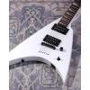 imageLeo Jaymz Electric GuitarSwifter SeriesHeavy Metal Guitar24 Frets Rosewood FingerboardMahogany BodyMaple Neck2 Humbucker Pickups Powerful and Pure White