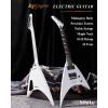 imageLeo Jaymz Electric GuitarSwifter SeriesHeavy Metal Guitar24 Frets Rosewood FingerboardMahogany BodyMaple Neck2 Humbucker Pickups Powerful and Pure White
