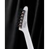 imageLeo Jaymz Electric GuitarSwifter SeriesHeavy Metal Guitar24 Frets Rosewood FingerboardMahogany BodyMaple Neck2 Humbucker Pickups Powerful and Pure White