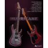 imageLeo Jaymz Hurricane Series Electric GuitarDouble Cut Arched Top Mahogany BodyReverse HeadstockRoasted Maple NeckRosewood FretboardAlnico V PickupsLocking TunersTremolo Bridge Blue PurplePurple Black