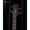 imageLeo Jaymz LB400 Series 4 String 34quot Scale Electric Bass Guitar 24 Frets Ash Body Maple Neck Rosewood Frets HH Pickups Matte Finish LB Nature