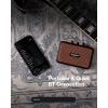 imageLeo Jaymz Mini Guitar Amplifier  5W Dual Speaker BT Wireless Guitar Amp Rechargeable Battery CleanOverdrive Modes Headphone JackIdeal for Practice ampamp Performance BlackBlack