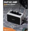 imageLeo Jaymz Mini Guitar Amplifier  5W Dual Speaker BT Wireless Guitar Amp Rechargeable Battery CleanOverdrive Modes Headphone JackIdeal for Practice ampamp Performance BlackWhite