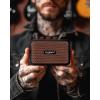 imageLeo Jaymz Mini Guitar Amplifier  5W Dual Speaker BT Wireless Guitar Amp Rechargeable Battery CleanOverdrive Modes Headphone JackIdeal for Practice ampamp Performance BlackBlack