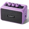 imageLeo Jaymz Mini Guitar Amplifier  5W Dual Speaker BT Wireless Guitar Amp Rechargeable Battery CleanOverdrive Modes Headphone JackIdeal for Practice ampamp Performance BlackPurple