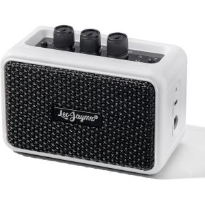 imageLeo Jaymz Mini Guitar Amplifier  5W Dual Speaker BT Wireless Guitar Amp Rechargeable Battery CleanOverdrive Modes Headphone JackIdeal for Practice ampamp Performance BlackWhite