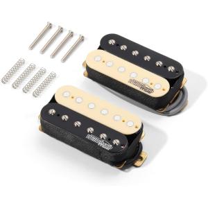 imageWilkinson M Series Guitar PartsWOHZB Alnico 5 Humbucker Pickups Neck Bridge Pickups Set for Electric GuitarWOHZB