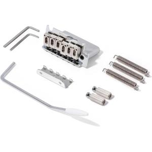 imageWilkinson WOV05 218inch 2Point Vintage ST Guitar Tremolo Bridge for Strat Electric Guitar WOV05 BlackWOV06 Chrome