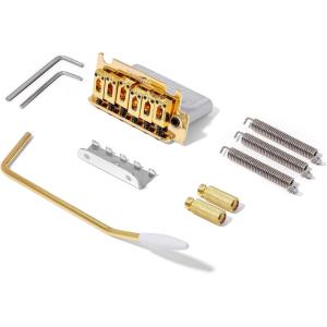 imageWilkinson WOV05 218inch 2Point Vintage ST Guitar Tremolo Bridge for Strat Electric Guitar WOV05 BlackWOV06 Gold