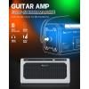 imageLeo Jaymz TG08 10W Portable Electric Guitar Amp with OTG Direct Recording ampamp BT 53 Builtin Drum Machine Headphone Jack 55H Rechargeable Battery Digital Effects TG08TG08