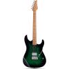 imageLeo Jaymz ST Pro Electric Guitar Roasted Maple Neck Maple Fingerboard Mahogany Body Alnico 5 Pickups for Intermediate ampamp Advanced PlayersSSH Blue BurlGreen Burl